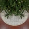 48" Ivory & Gold Wood Grain Pattern Christmas Tree Skirt